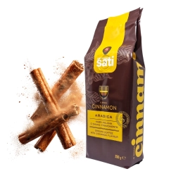 Cafe Sati Cinnamon kawa mielona arabika o smaku cynamonowym 250 g Cafe Sati Cinnamon kawa mielona arabika o smaku cynamonowym 250 g