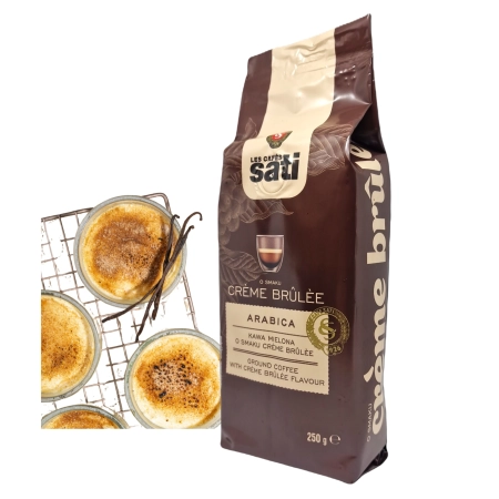 Cafe Sati Creme Brulee kawa mielona arabika 250 g