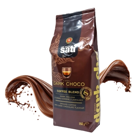 Cafe Sati Dark Choco kawa mielona aromatyzowana 250 g