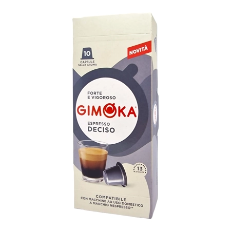GIMOKA 10SZT KAPSUŁKI TYPU NESPRESSO DECINO
