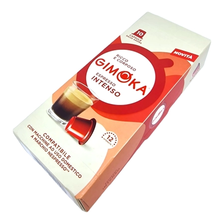 GIMOKA 10SZT KAPSUŁKI TYPU NESPRESSO INTENSO