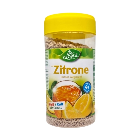 Napój herbaciany - KING GEORGE Cytrynowa - Herbata  granulowana 400g