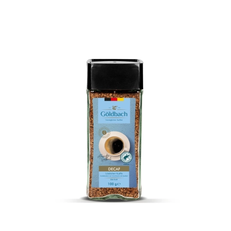 Kawa rozpuszczalna Goldbach Decaf 100 g – pełny smak kawy bez kofeiny