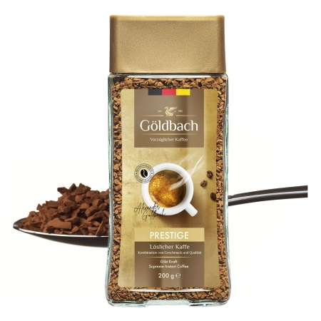 Kawa rozpuszczalna GOLDBACH PRESTIGE 200g