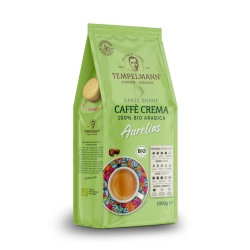 Kawa ziarnista TEMPELMANN 1 KG AURELIAS CREMA BIO Kawa ziarnista TEMPELMANN 1 KG AURELIAS CREMA BIO